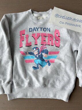 Vintage University of Dayton Flyers Football Trendy Sweatshirt, NCAA Shirt Tee